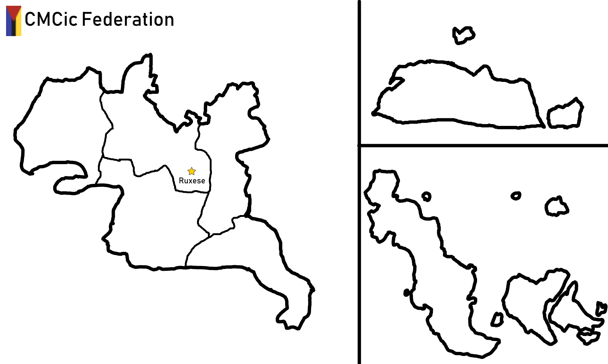 Map of the CMCic Federation